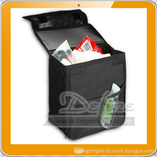 Universal Traveling Portable Car Trash Can with mesh pocket